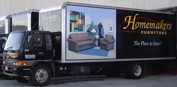 Homemaker's Delivery truck