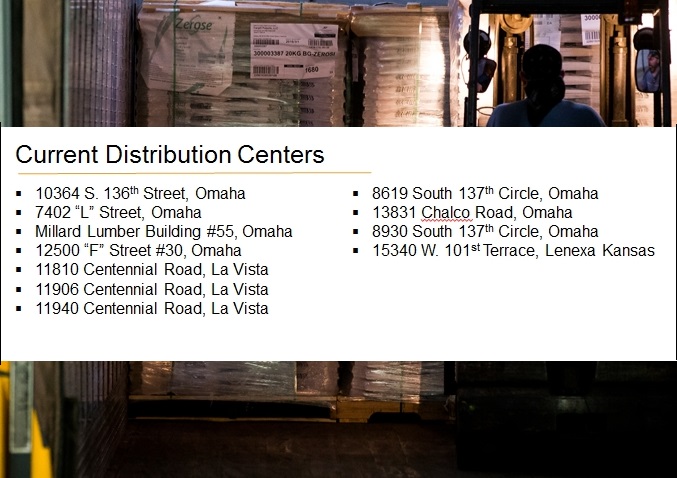 Distribution Center Locations